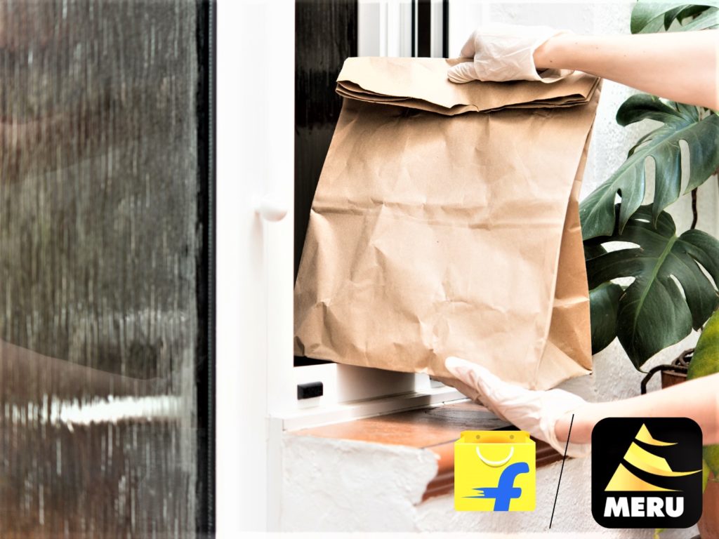 Flipkart partners Meru to deliver essentials and groceries