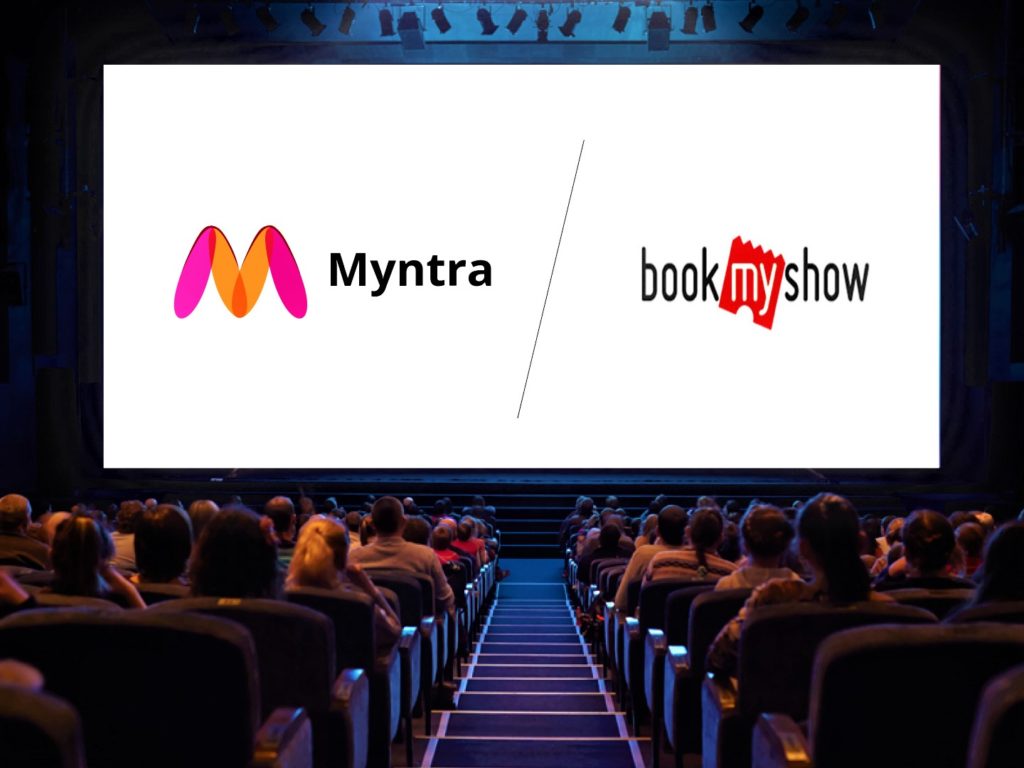 Myntra, Bookmyshow connecting with customers through entertainment