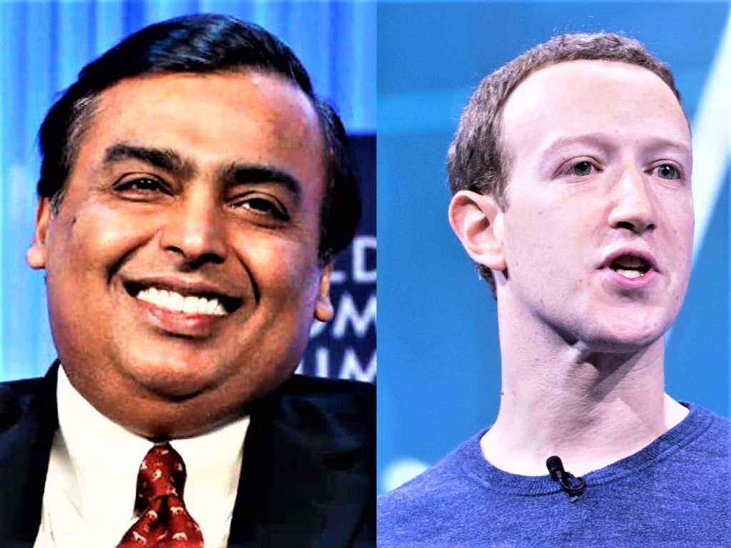 Reliance Industries and Facebook partners to create a app to fight COVID-19