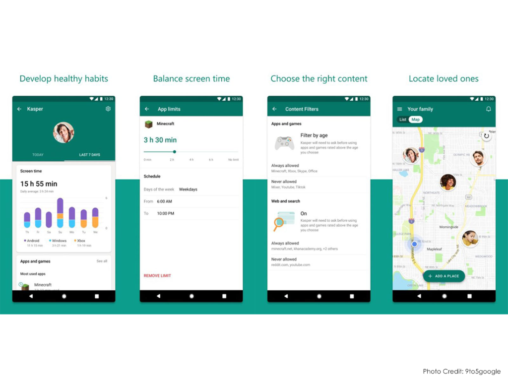 Microsoft launched its Family safety app