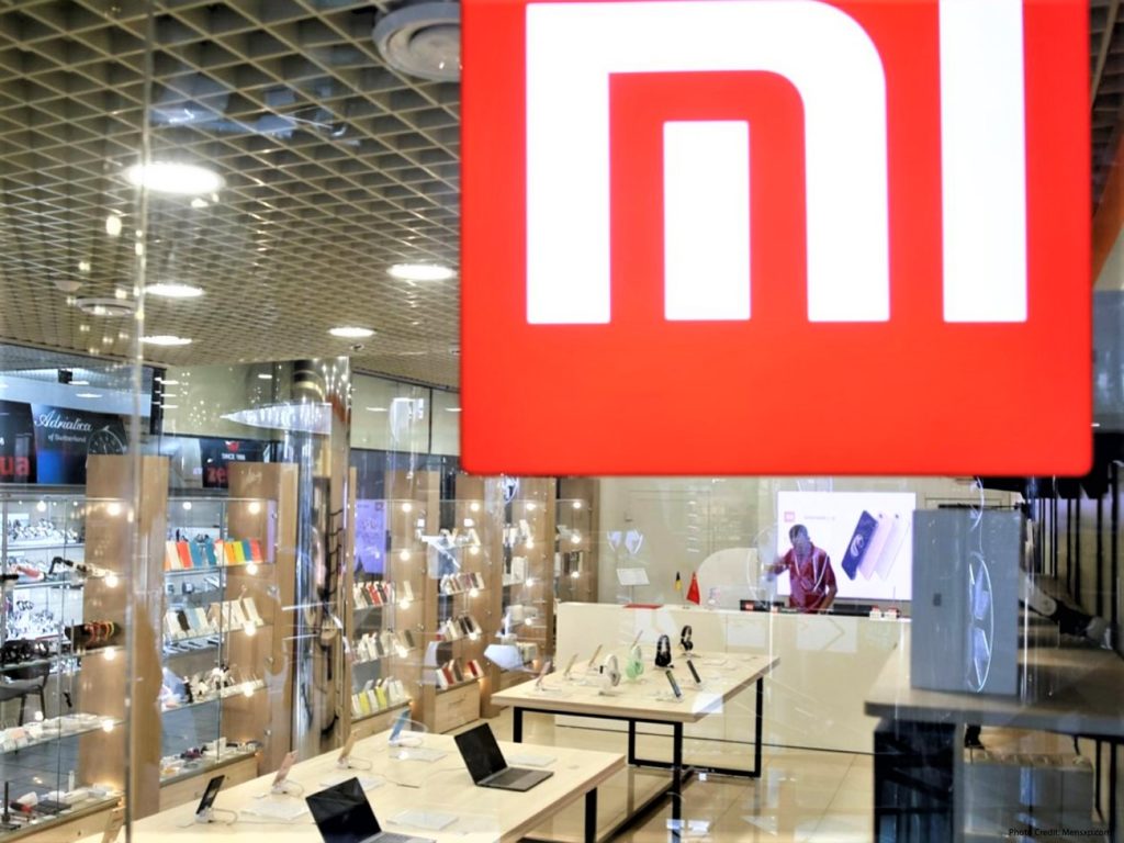 Xiaomi covers up its store with Make in India logo