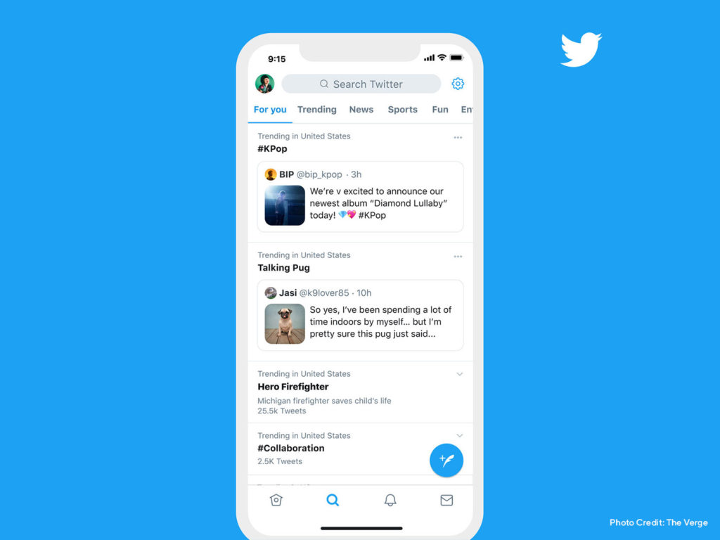 Twitter to add context to trending topics