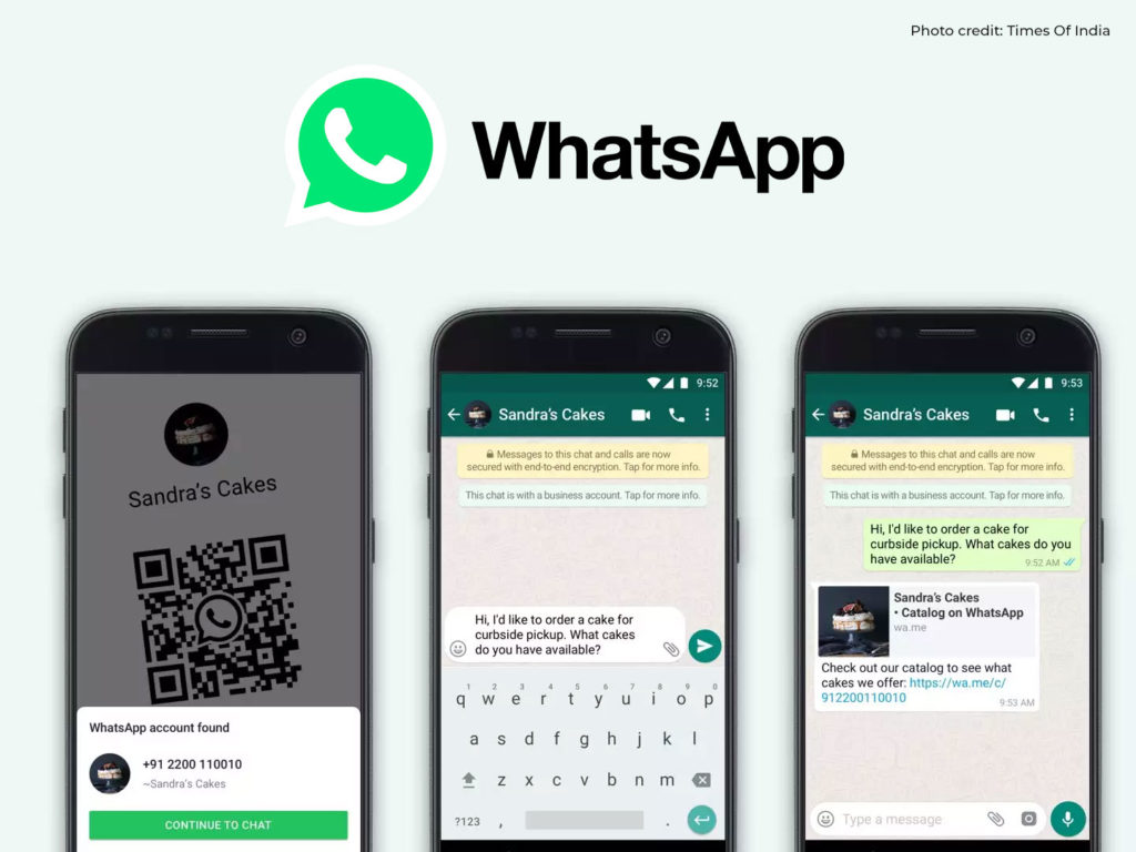 WhatsApp business rolls out QR codes & catalog sharing