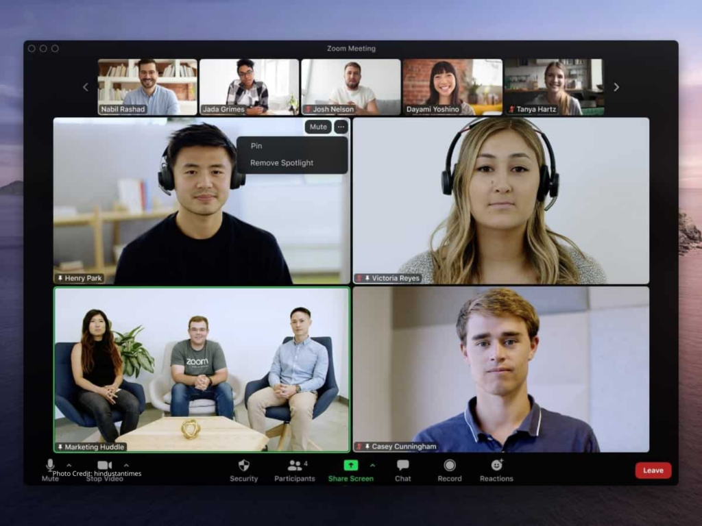 Zoom video meetings  got more interactive