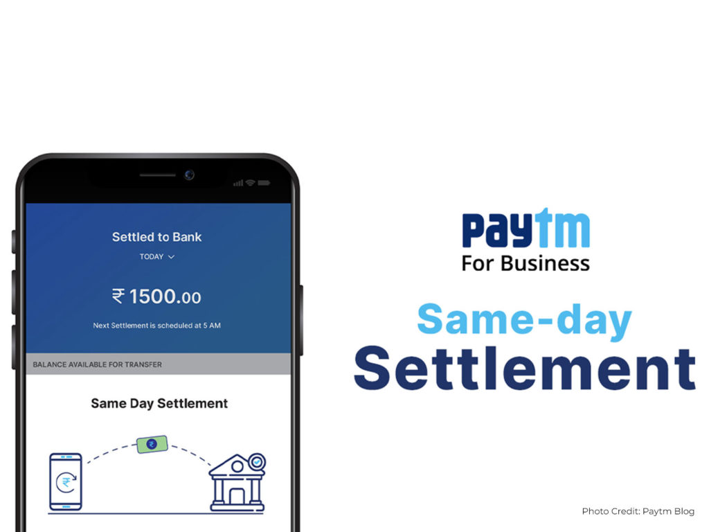 Paytm launches same day bank settlement for businesses