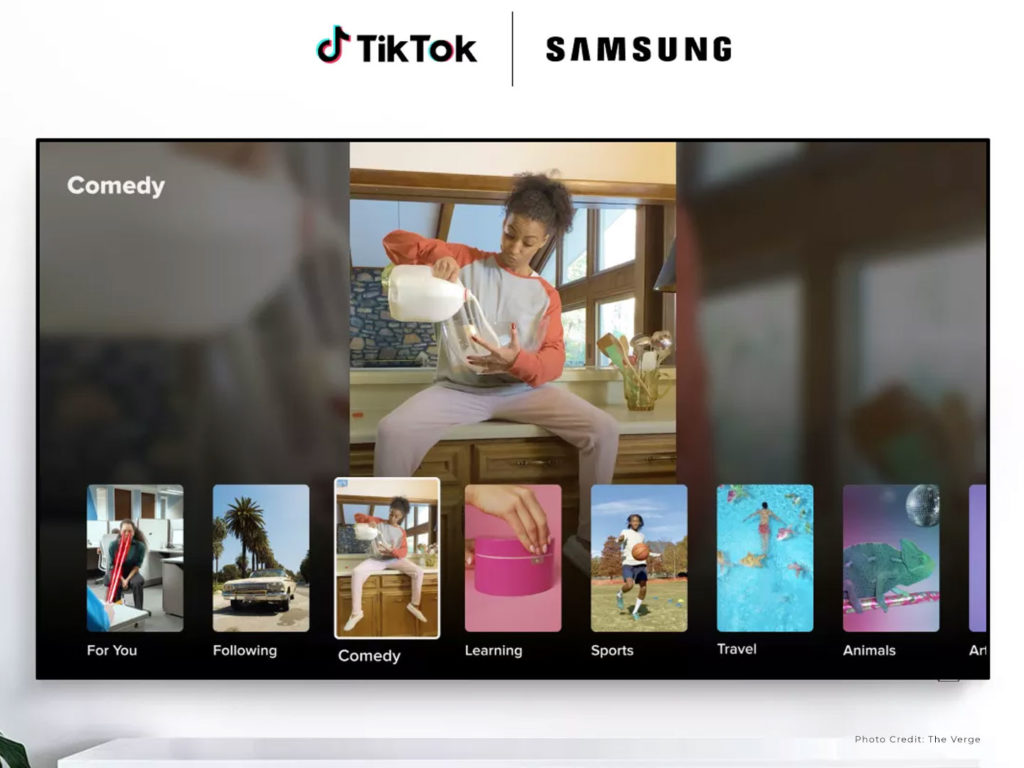 TikTok’s app is launching on TV