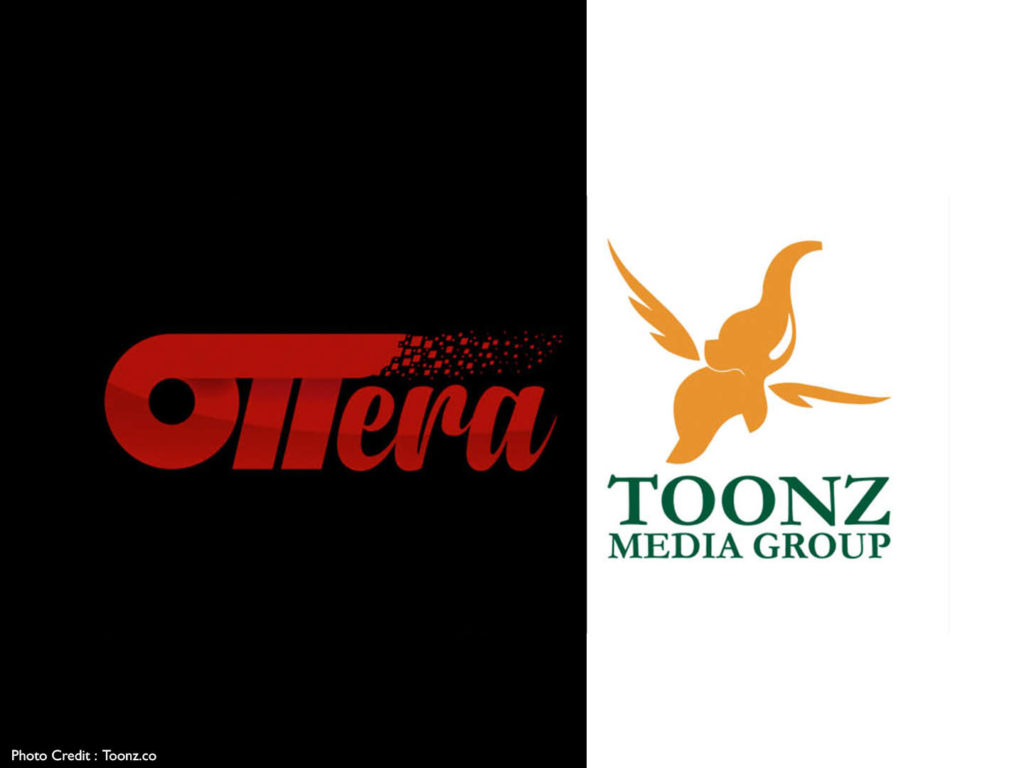 Toonz media partners with OTTera