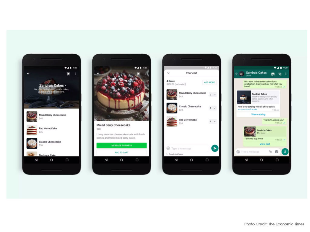 WhatsApp launches cart for businesses