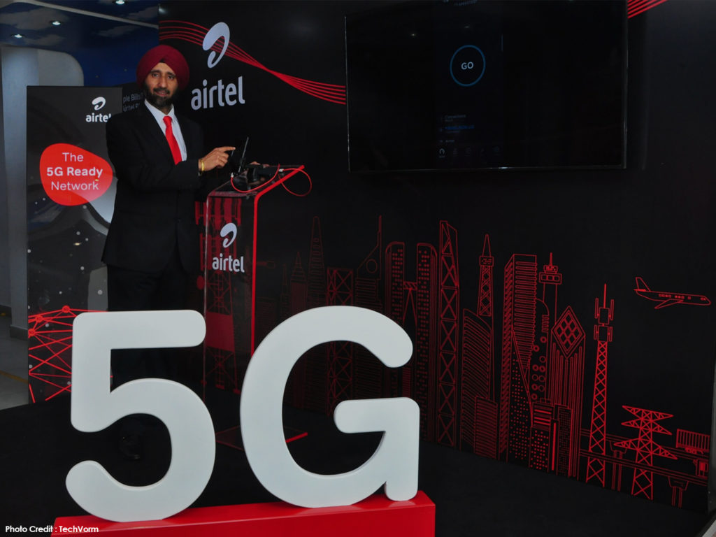 Airtel demonstrating 5G services over commercial network