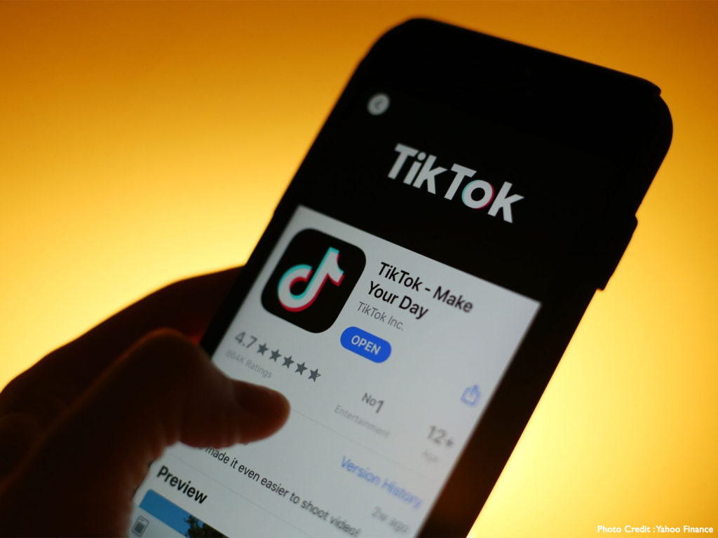 TikTok launched its first lidar-powered AR effect