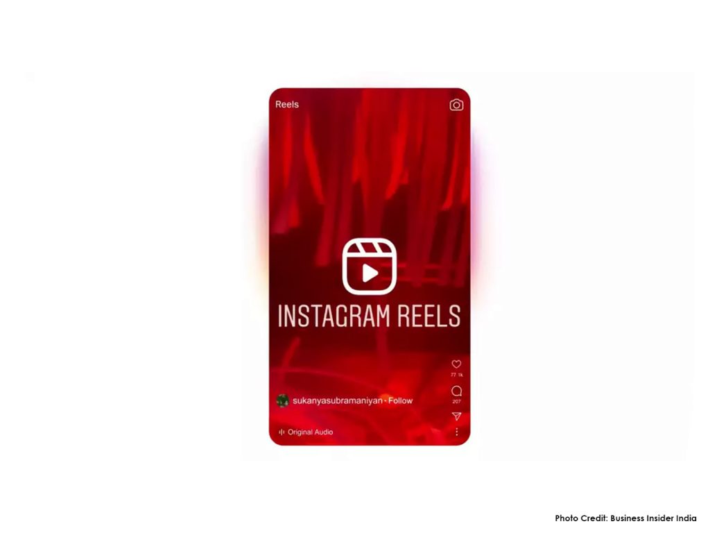 Instagram reels will start ads in India