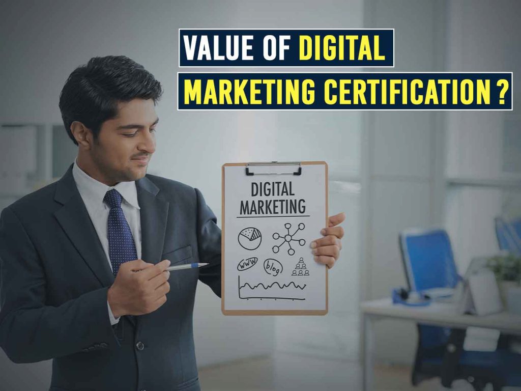 What are the Benefits of Digital Marketing Certification?