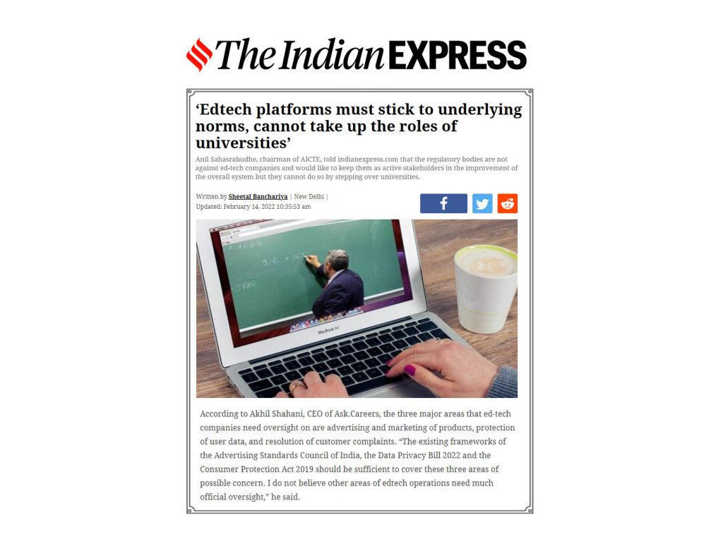 Edtech platforms must stick to underlying norms