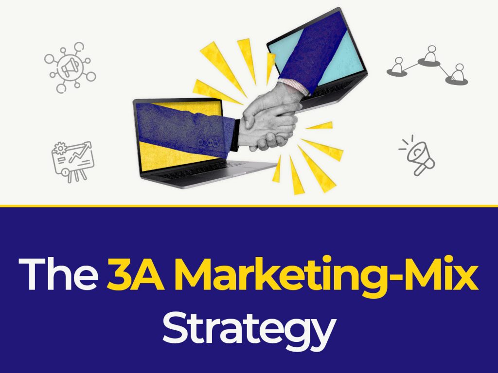 What are the 3A Marketing mix strategies