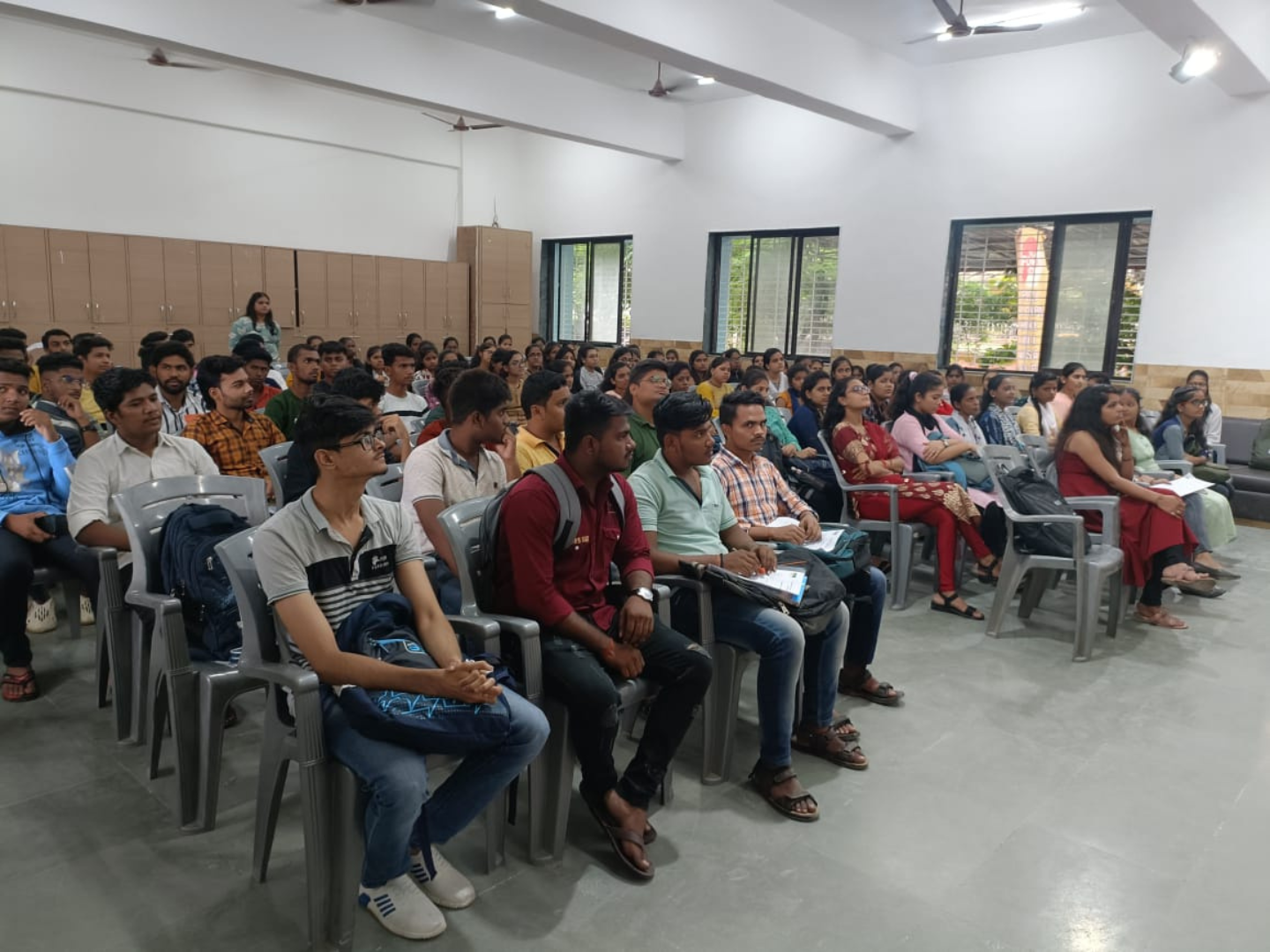 Seminar for Swami Hansmuni College’s students