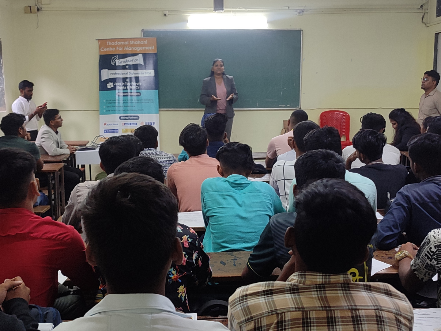 BFSI Seminar for students at Sandesh College