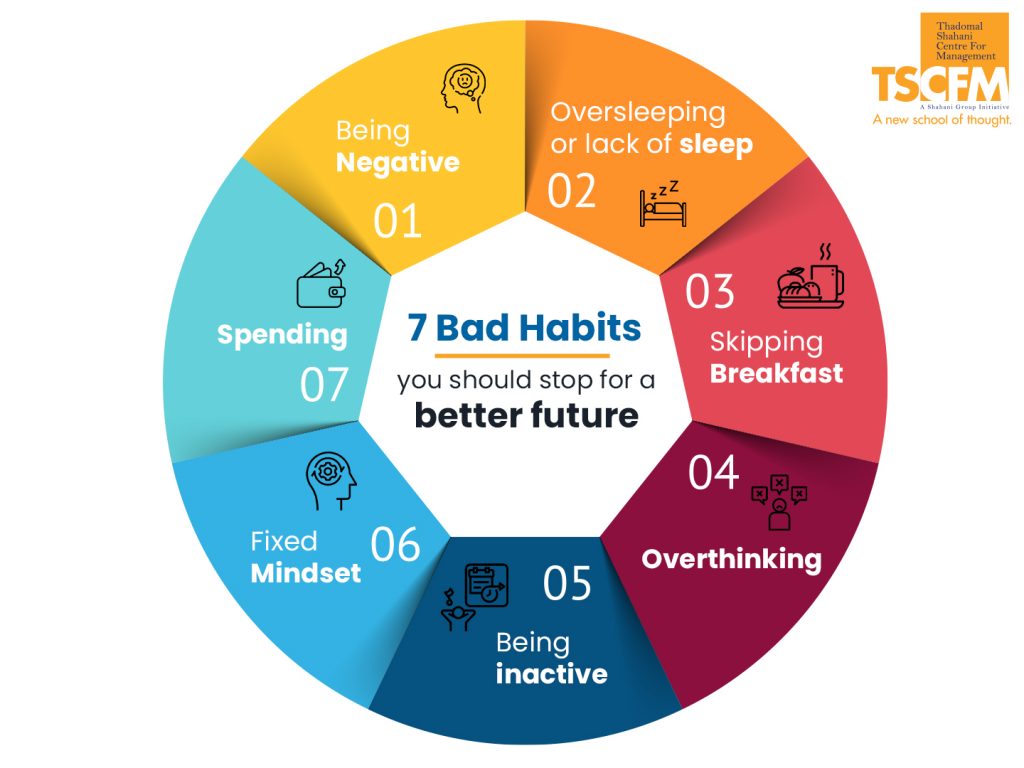Avoid these 7 bad habits for a bright future