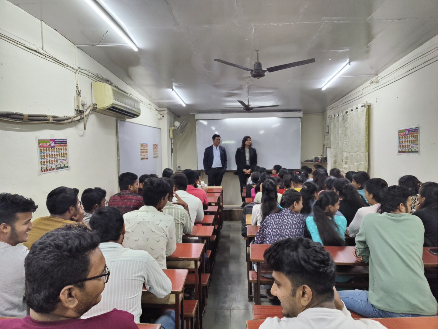 Seminar on Banking and Financial Services at Ankur Classes