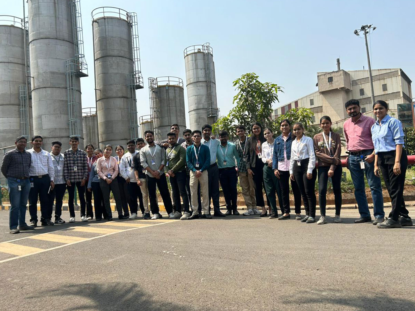 Industrial Visit by MBA Students to Dow Chemicals