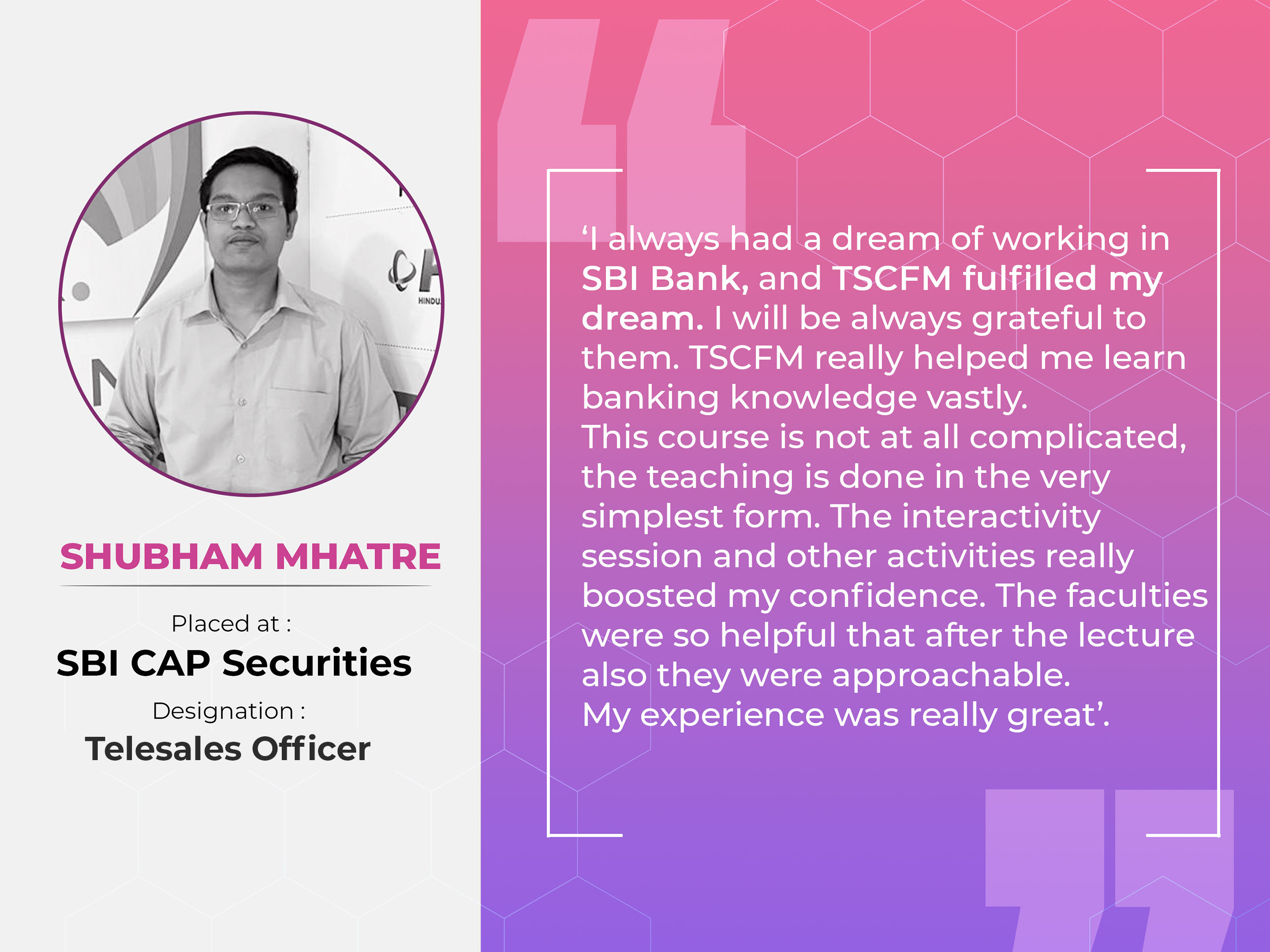 banking-student-testimonial- Shubham mhatre -2560X1920